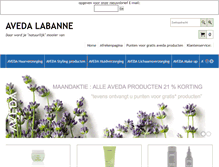 Tablet Screenshot of labanne-webshop.com